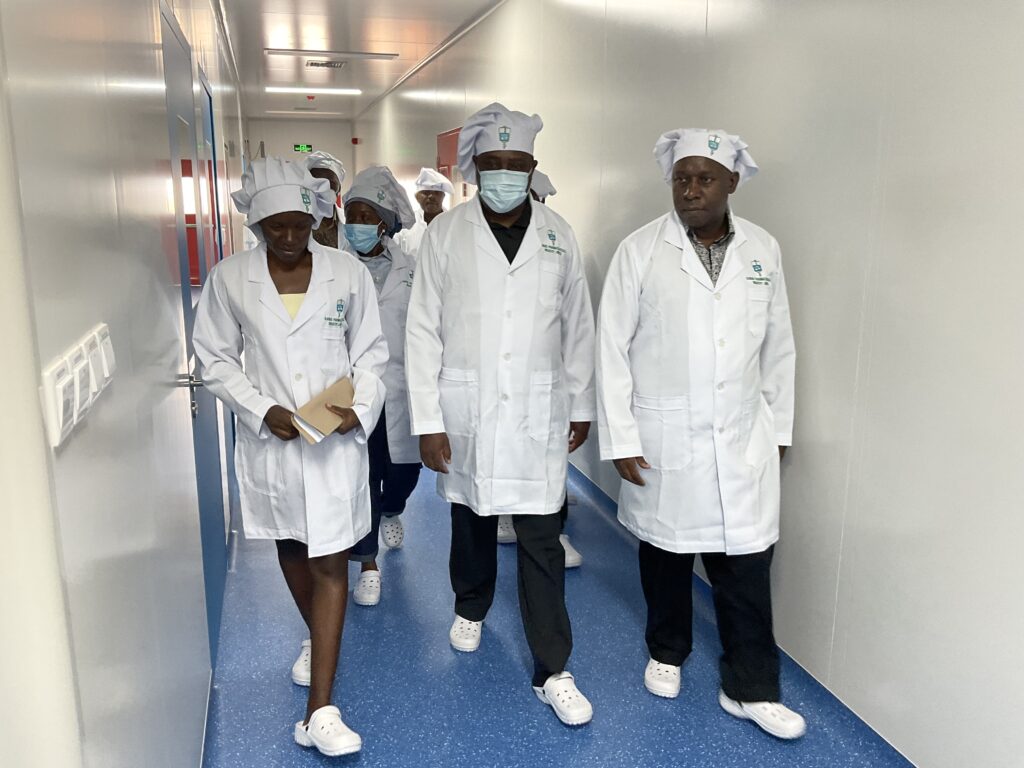 Coast Region RC Kunenge Visit to the factory